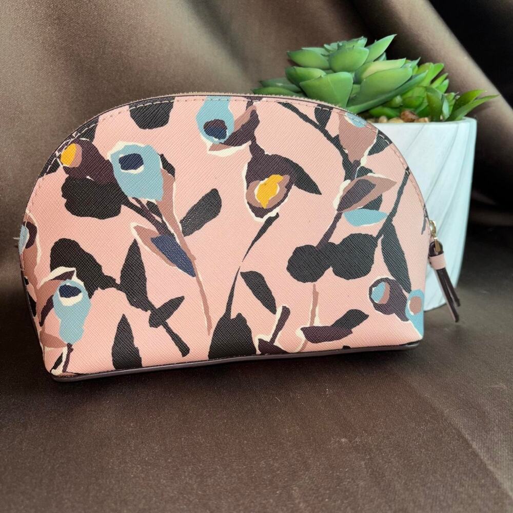 Kate spade NWOT pink makeup bag - Picture 3 of 5